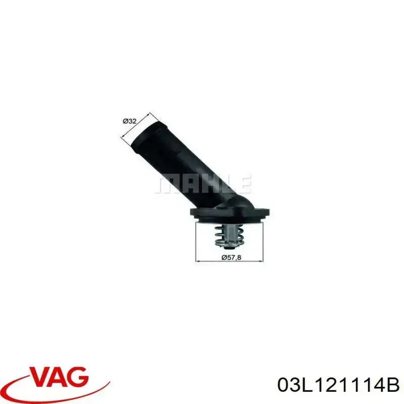 Termostat VAG 03L121114B cena, od 27,18 USD