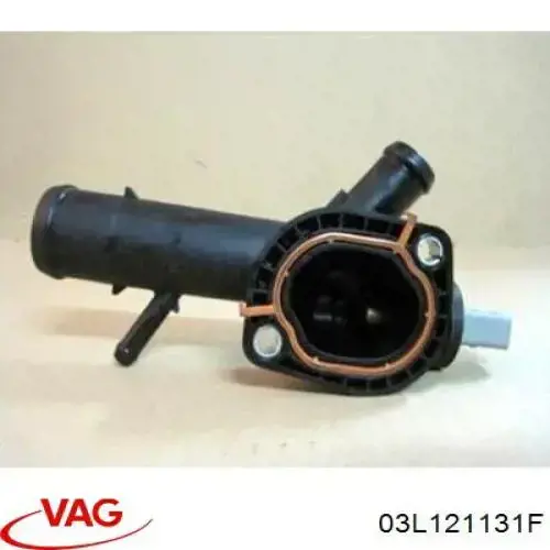 Kołnierz układu chłodzenia (trójnik) VAG 03L121131F cena, od 20,54 USD