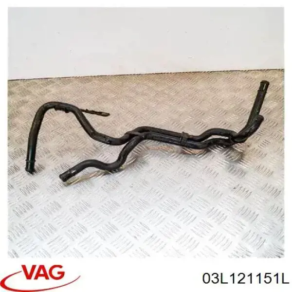 Przewód (króciec) układu chłodzenia VAG 03L121151L cena, od 89,04 USD