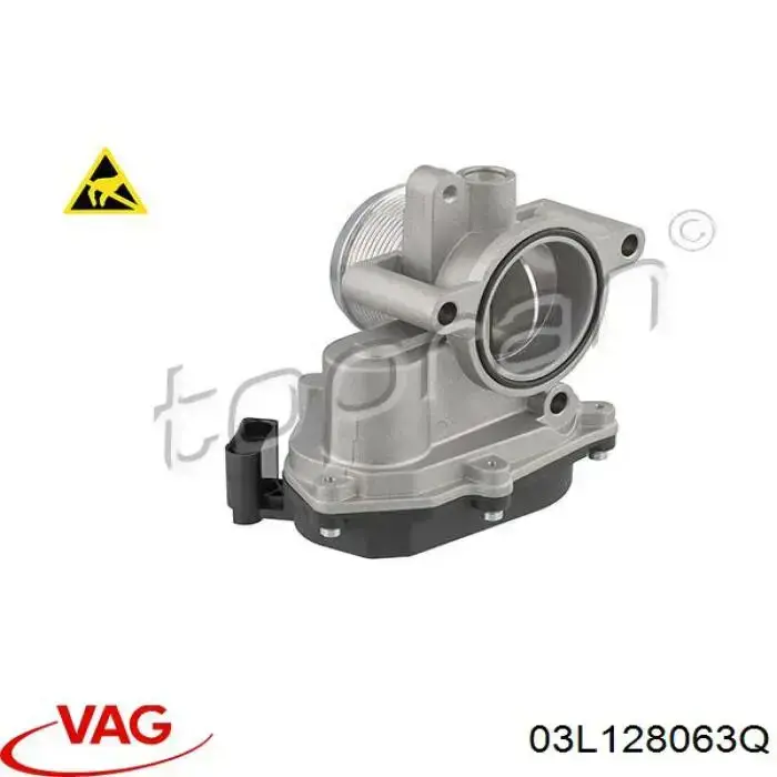 03L128063Q VAG Przepustnica, komplet