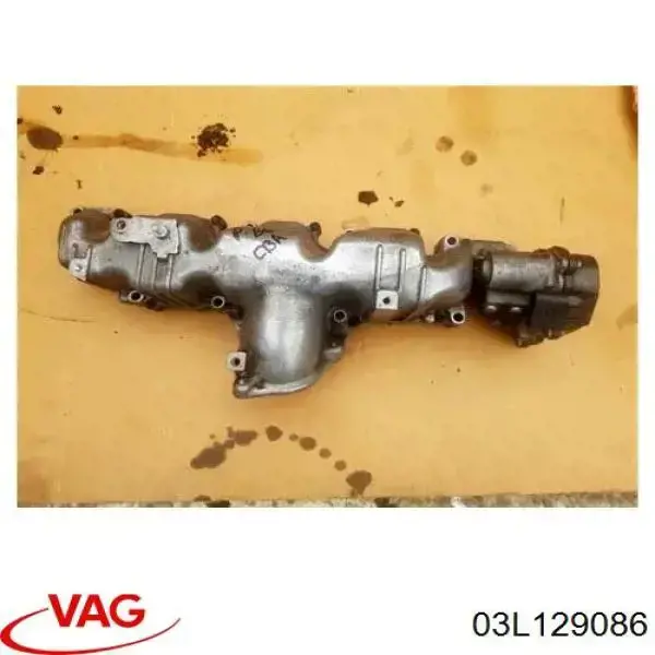 Aktuator klap kolektora ssącego 03L129086 VAG