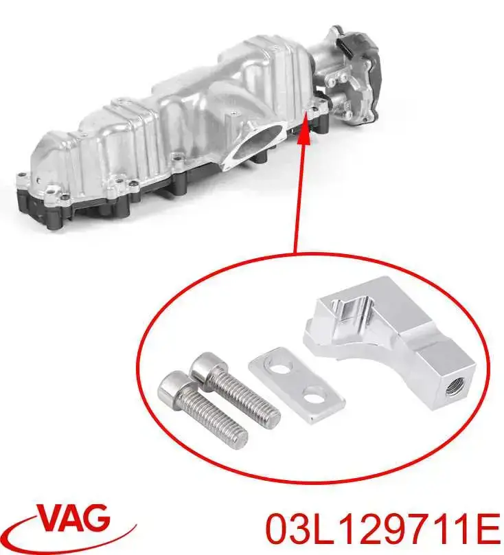 Kolektor ssący VAG 03L129711E cena, od 185,77 USD