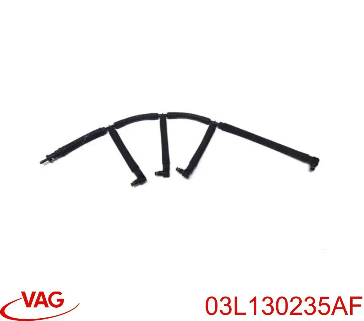 03L130235AF VAG Rurka paliwa, zwrotna od wtryskiwaczy