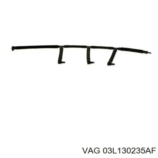 Rurka paliwa, zwrotna od wtryskiwaczy 03L130235AF VAG