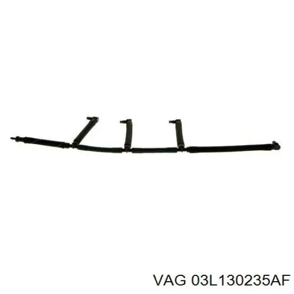 Rurka paliwa, zwrotna od wtryskiwaczy VAG 03L130235AF cena, od 55,85 USD