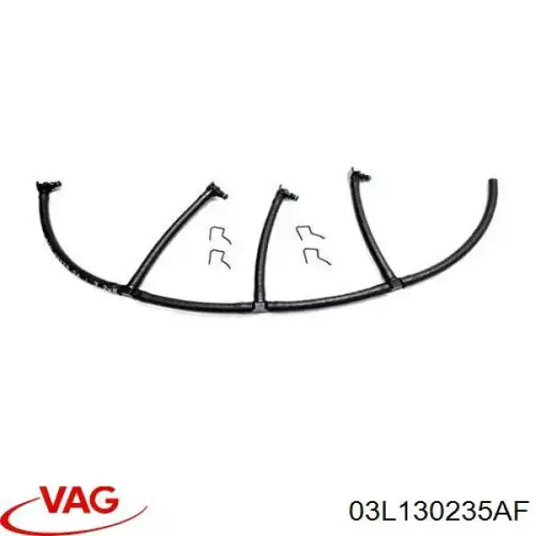 Rurka paliwa, zwrotna od wtryskiwaczy 03L130235AF VAG