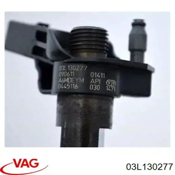 Wtryskiwacz paliwa 03L130277 VAG
