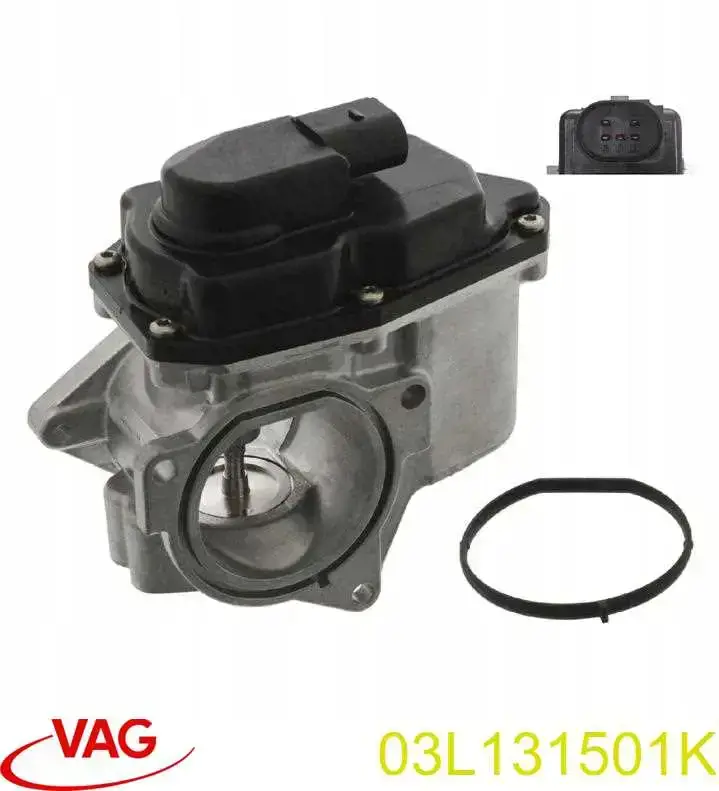03L131501K VAG Zawór recyrkulacji spalin EGR
