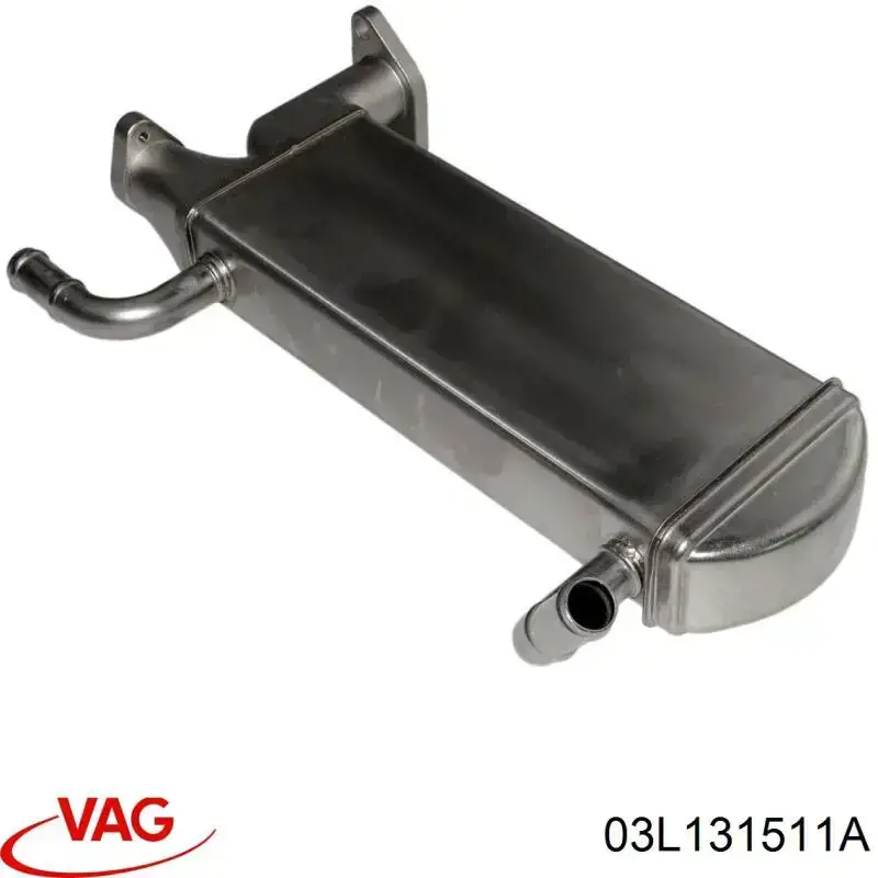 Do koszyka 03L131511A VAG Chłodnica układu recyrkulacji spalin EGR