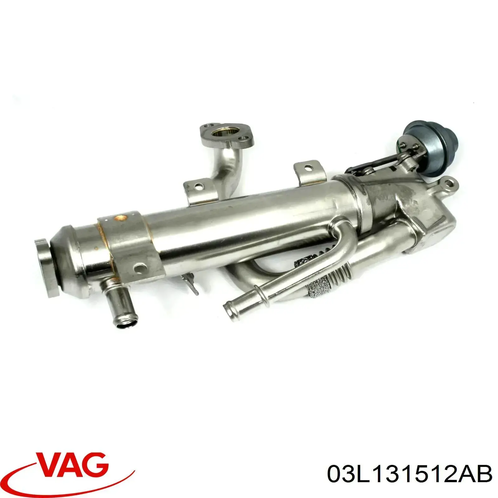 Chłodnica układu recyrkulacji spalin EGR VAG 03L131512AB cena, od 219,57 USD