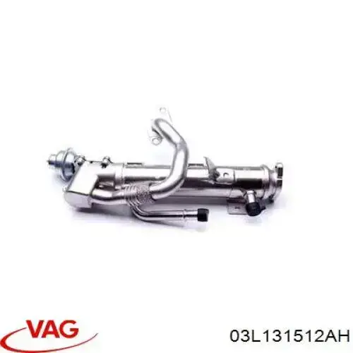 Chłodnica układu recyrkulacji spalin EGR VAG 03L131512AH cena, od 178,77 USD