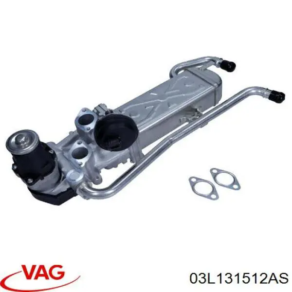 Chłodnica układu recyrkulacji spalin EGR VAG 03L131512AS cena, od 120,88 USD