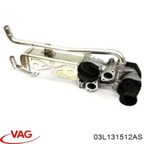 03L131512AS VAG Chłodnica układu recyrkulacji spalin EGR