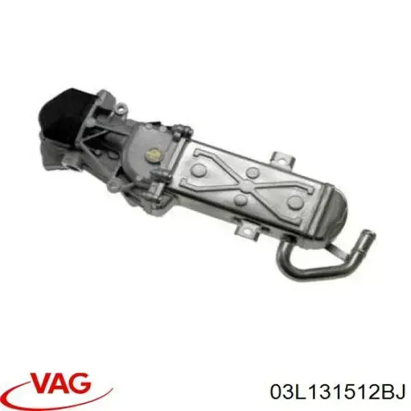03L131512BJ VAG Chłodnica układu recyrkulacji spalin EGR