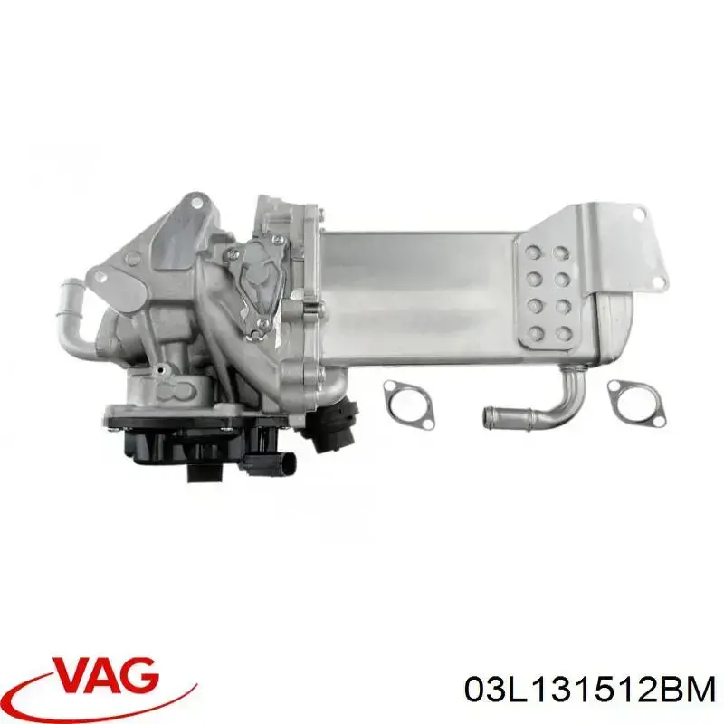 03L131512BM VAG Chłodnica układu recyrkulacji spalin EGR