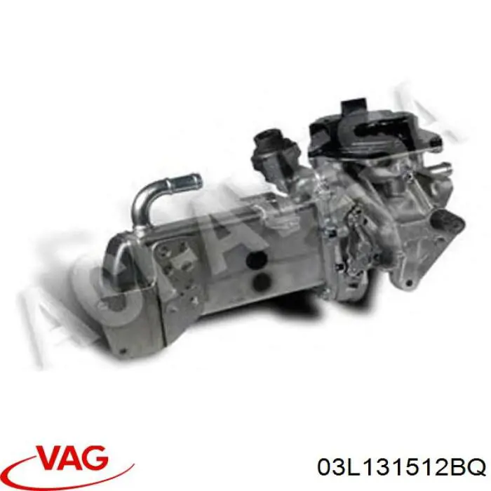 03L131512BQ VAG Chłodnica układu recyrkulacji spalin EGR