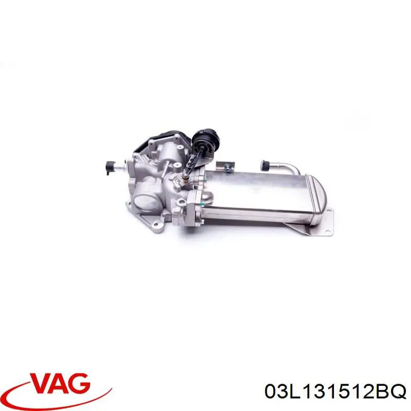 Chłodnica układu recyrkulacji spalin EGR VAG 03L131512BQ cena, od 126,29 USD