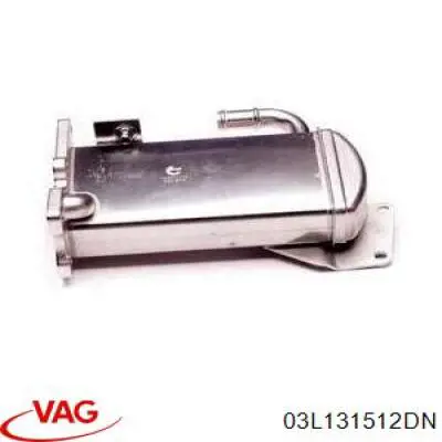 Do koszyka 03L131512DN VAG Chłodnica układu recyrkulacji spalin EGR
