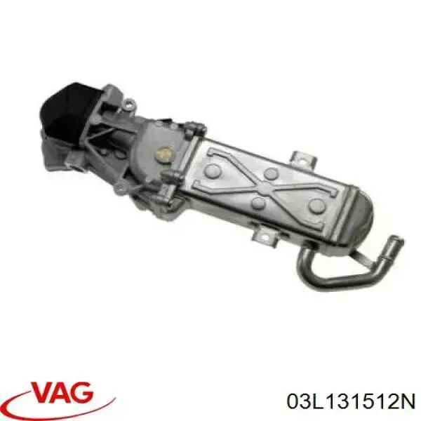 Chłodnica układu recyrkulacji spalin EGR VAG 03L131512N cena, od 8,51 USD