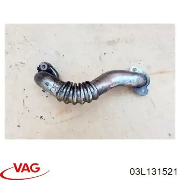 Do koszyka 03L131521 VAG Króciec układu recyrkulacji spalin