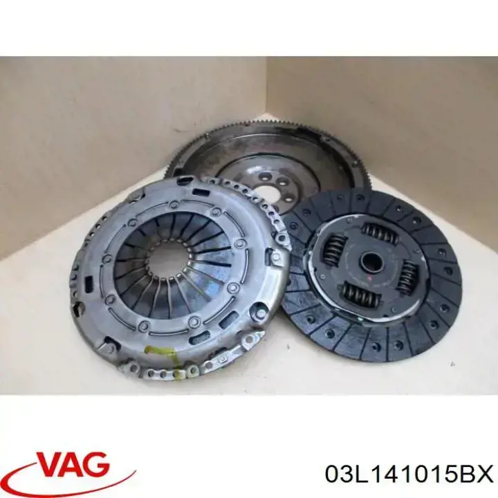 Do koszyka 03L141015BX VAG Zestaw sprzęgła (3 części)