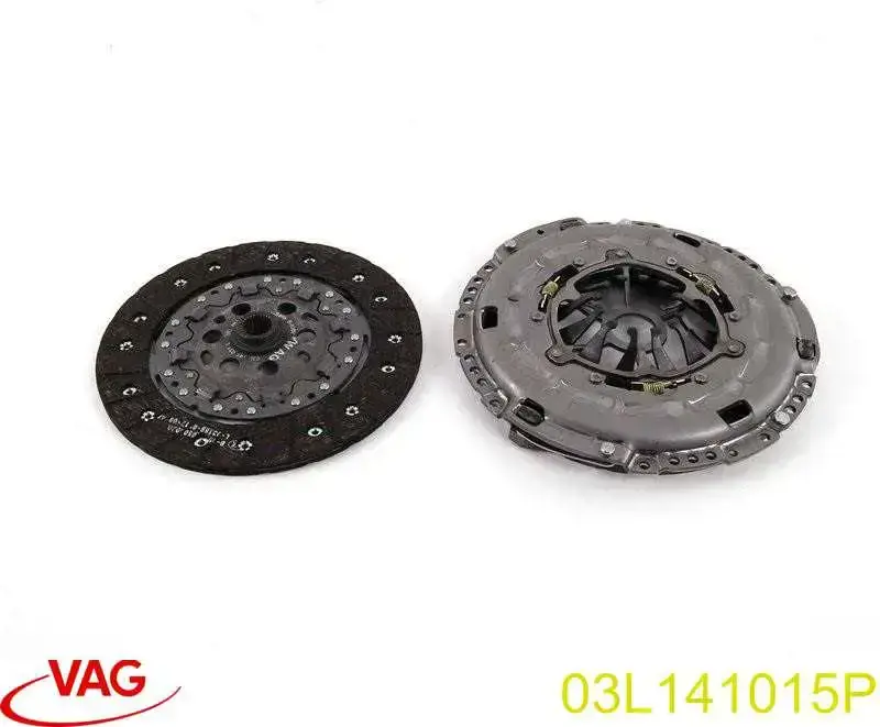 Zestaw sprzęgła (3 części) VAG 03L141015P cena, od 280,90 USD