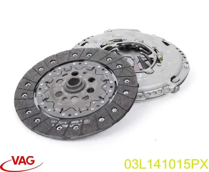 Do koszyka 03L141015PX VAG Zestaw sprzęgła (3 części)