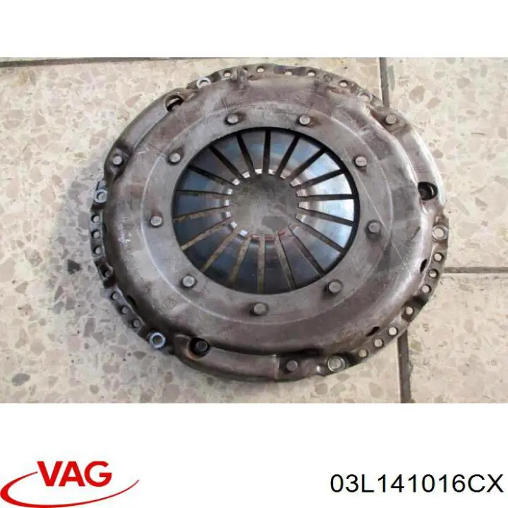 Zestaw sprzęgła (3 części) VAG 03L141016CX cena, od  