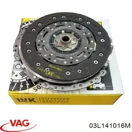 Do koszyka 03L141015FX VAG Zestaw sprzęgła (3 części)