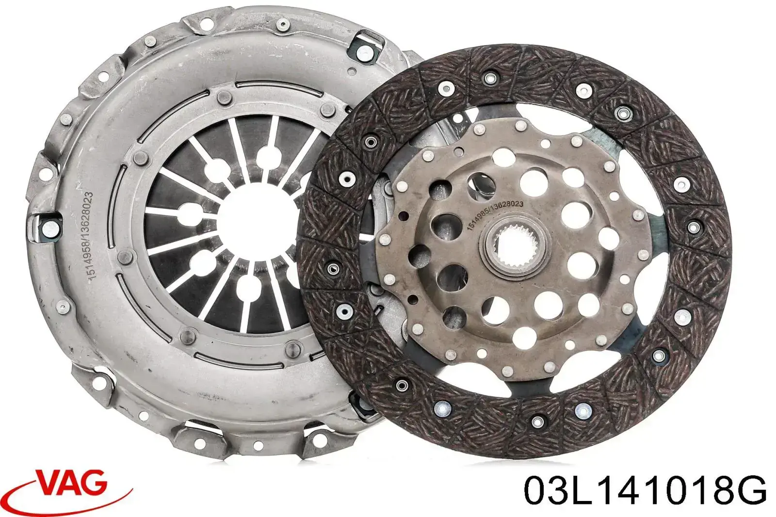 Zestaw sprzęgła (3 części) VAG 03L141018G cena, od 208,80 USD