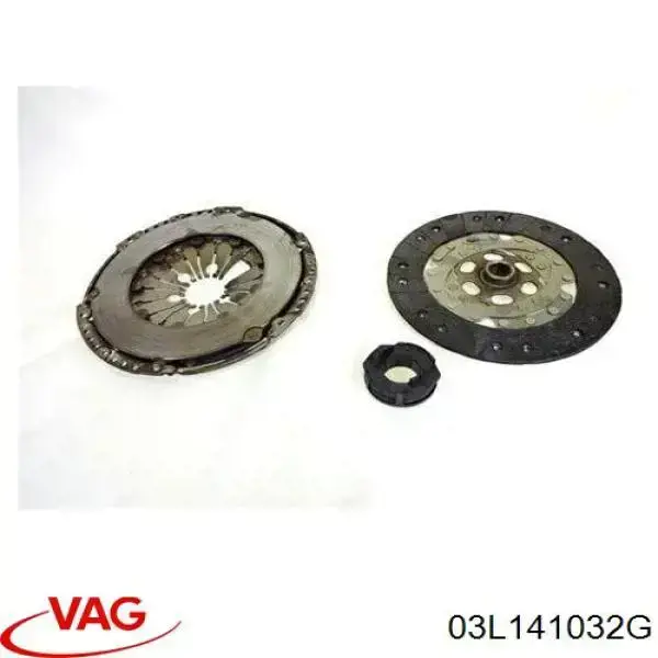 03L141032 VAG Tarcza sprzęgła