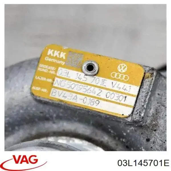 Do koszyka 03L145701E VAG Turbina