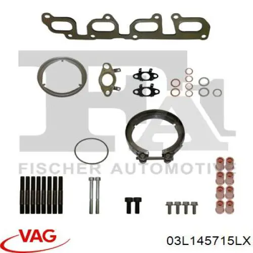 03L145715LX VAG Turbina