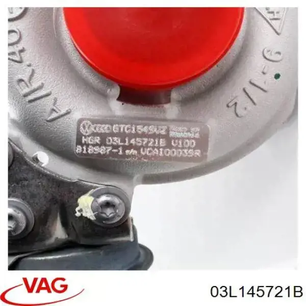 Do koszyka 03L145721B VAG Turbina