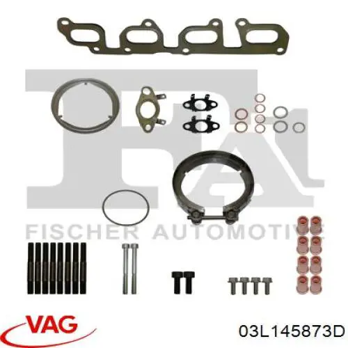 03L145873D VAG Turbina