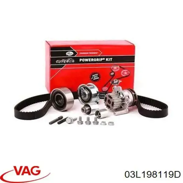 Do koszyka 03L198119D VAG Pasek rozrządu, zestaw
