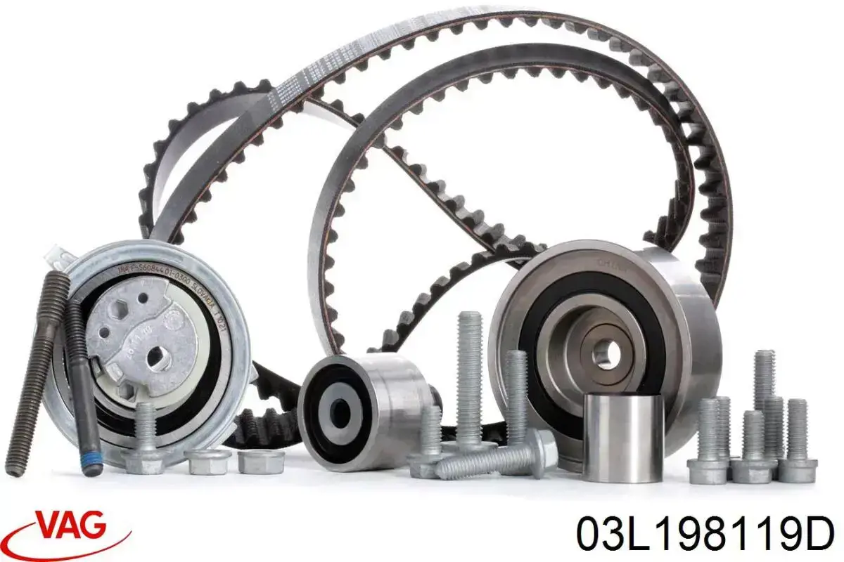 Do koszyka 03L198119D VAG Pasek rozrządu, zestaw