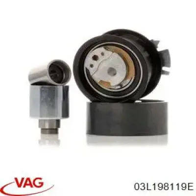 Pasek rozrządu, zestaw 03L198119E VAG