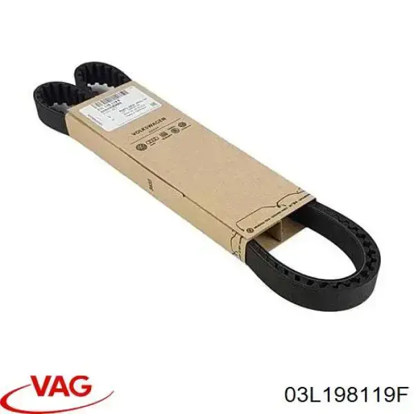 03L198119F VAG Pasek rozrządu, zestaw