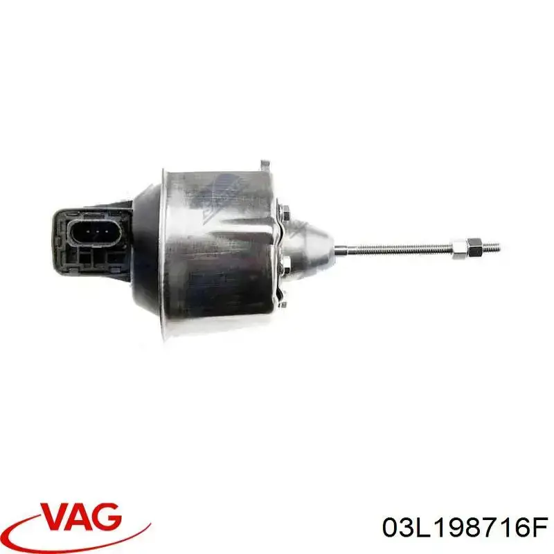 Zawór (aktuator) sterowania turbiną do Volkswagen Polo V 6R1, 6C1