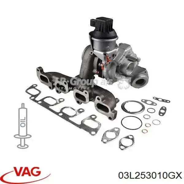 Turbina VAG 03L253010GX cena, od 110,24 USD