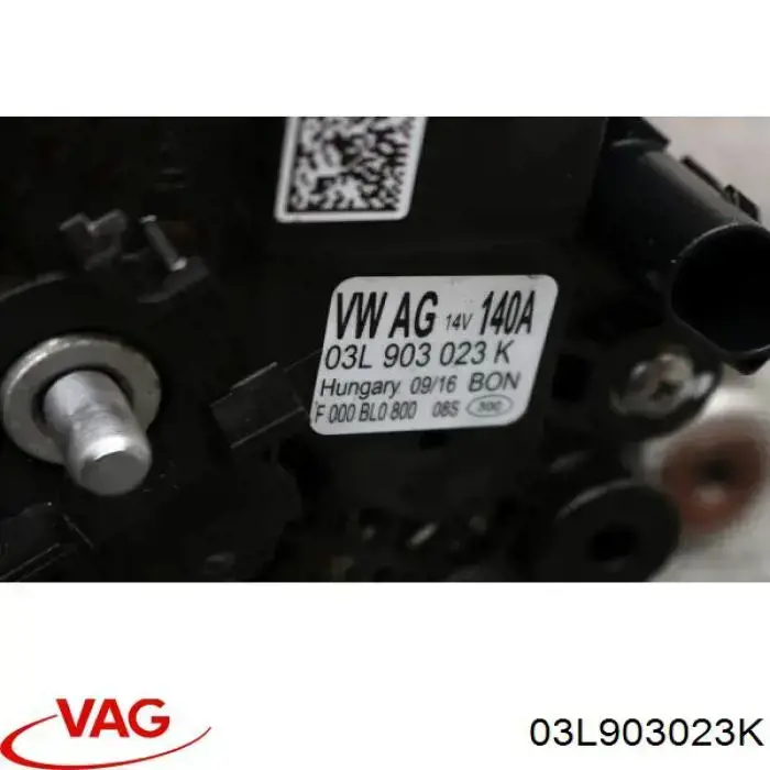 Do koszyka 03L903023K VAG Alternator