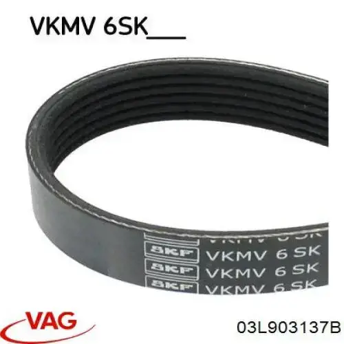 03L903137B VAG Pas napędowy mechanizmów