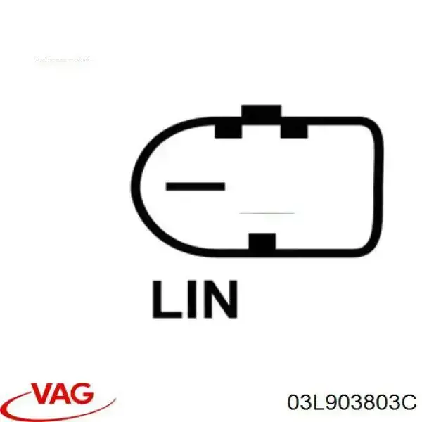 03L903803C VAG Regulator alternatora (przekaźnik ładowania)