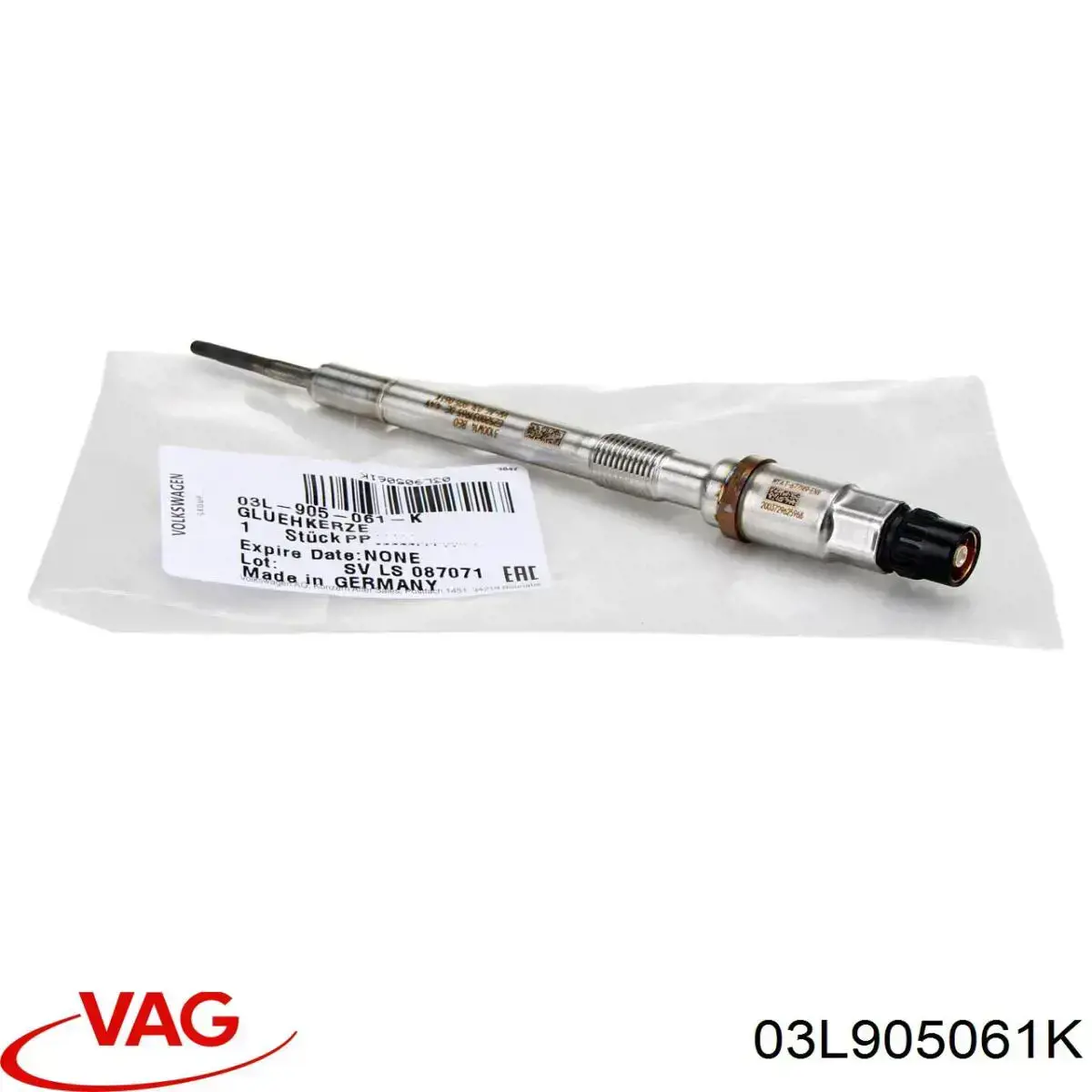 Do koszyka 03L905061K VAG Świeca żarowa