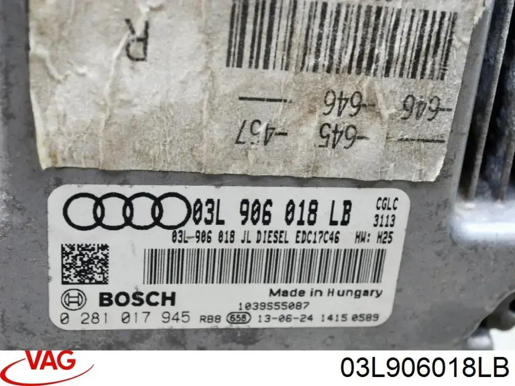  Sterownik silnika Audi A6 