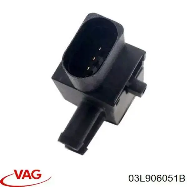 Do koszyka 03L906051B VAG Czujnik ciśnienia spalin