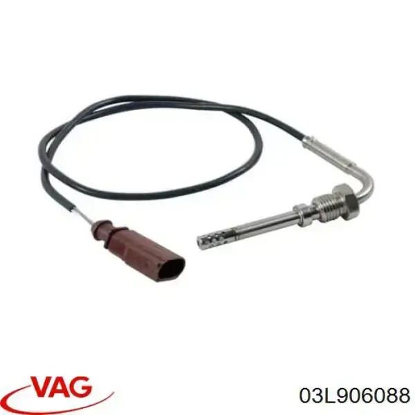 Do koszyka 03L906088 VAG Czujnik temperatury spalin, przed turbiną