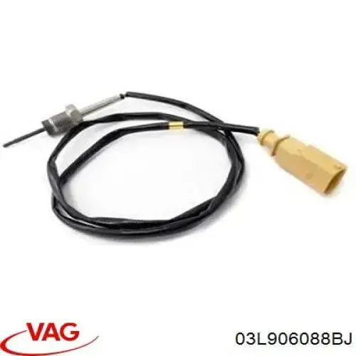03L906088BJ VAG Czujnik temperatury spalin po filtrze cząstek stałych