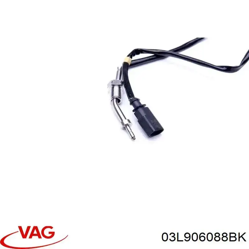 Czujnik temperatury spalin, przed turbiną VAG 03L906088BK cena, od 74,49 USD